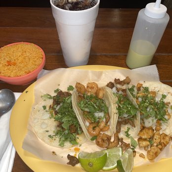 Krave Tacos - Fantastic Tacos (Beef, Tripe, Chicken, Shrimp) & Rice !!! - Mexican Near Me - Webster, Texas