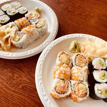 Sunny Kitchen - Lunch Special (x2) - bottom Yellowtail & Scallion and Spicy Tuna, top Yellowtail & Scallion and Alaska Roll. Fresh and delicious! - Sushi Bars Near Me - East Hanover, New Jersey Sunny Kitchen - Lunch Special (x2) - bottom Yellowtail & Scallion and Spicy Tuna, top Yellowtail & Scallion and Alaska Roll. Fresh and delicious! - Sushi Bars Near Me - East Hanover, New Jersey