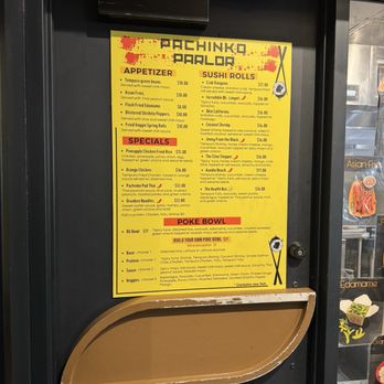 Pachinko Parlor - Menu - Sushi Bars Near Me - Oklahoma City, Oklahoma Pachinko Parlor - Menu - Sushi Bars Near Me - Oklahoma City, Oklahoma