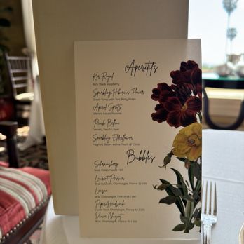 The Langham Huntington, Pasadena - Aperitif menu - Hotels Near Me - Pasadena, California