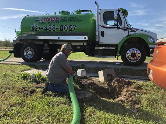 Septic Tank & Drain Cleaning - We will pump out your septic tank or perform and drain cleaning and haul away the waste to an approved treatment and processing facility. Septic Tank & Drain Cleaning - We will pump out your septic tank or perform and drain cleaning and haul away the waste to an approved treatment and processing facility.