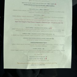 The Lazy Bubble - Menu (page 2)