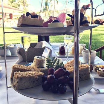 Halekulani Afternoon Tea - The spread - Tea Rooms Near Me - Honolulu, Hawaii