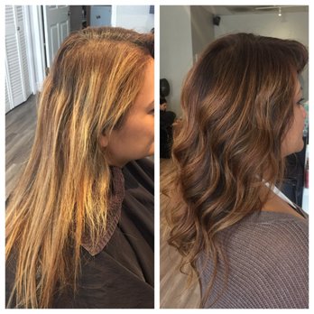 Changing The Color For Fall Shadowed Root With Caramel Toned