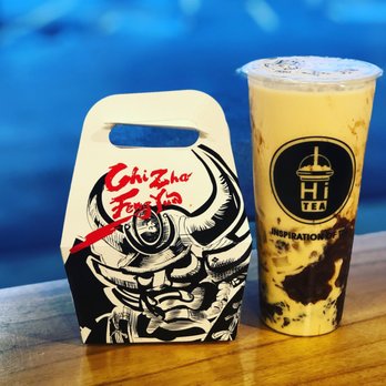 Hi Tea & Hi Chicken - Black rice jasmine milk tea - Taiwanese Near Me - Edmonton, Alberta Hi Tea & Hi Chicken - Black rice jasmine milk tea - Taiwanese Near Me - Edmonton, Alberta