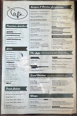 Menu photo 2 The Cafe Fairland, OK
