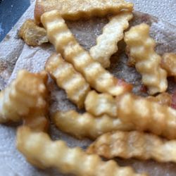 Del Taco - Overdone nasty fries