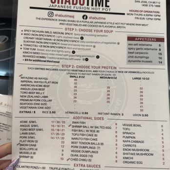 Shabu Time - Japanese Near Me - San Jose, California
