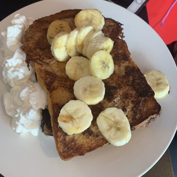 Java Grind & Grill - French toast with banana - Coffee & Tea Near Me - Stoneham, Massachusetts
