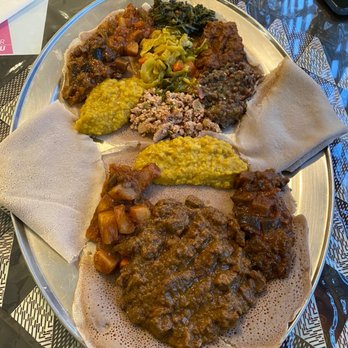 Aster's Ethiopian Restaurant - 2 Alicha Siga  Atakelt Beyaynetu - Ethiopian Near Me - Austin, Texas
