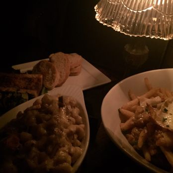 The Blind Rabbit - Bone marrow, duck confit mac & cheese, rabbit gravy poutine - Cocktail Bars Near Me - Anaheim, California