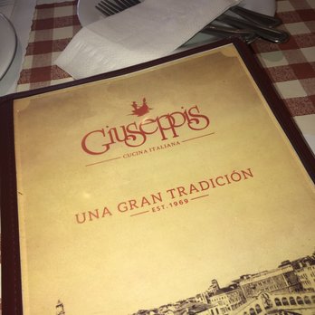 Giuseppis - El menú del dia - Pizza Near Me - Tijuana, BCN