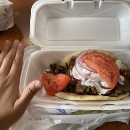 Gyro Wrap Sandwich