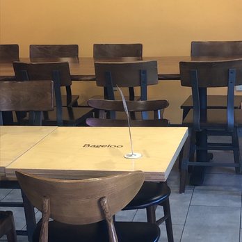 Bageloo - Some of the seating. - Bagels Near Me - Diamond Bar, California