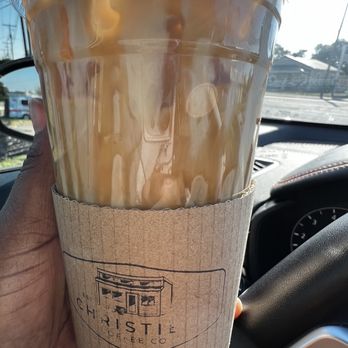 Christie’s Coffee - a hand holding a cup of coffee - Coffee & Tea Near Me - North Augusta, South Carolina Christie’s Coffee - a hand holding a cup of coffee - Coffee & Tea Near Me - North Augusta, South Carolina