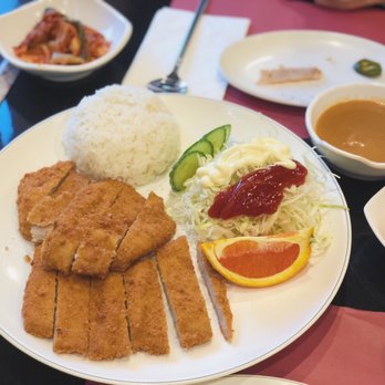 Halmae Noodle - Chicken cutlet - Korean Near Me - Palisades Park, New Jersey