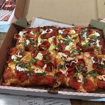 Pizza Mamma - Motor city roni- Detroit style pizza - Salad Near Me - Cranston, Rhode Island