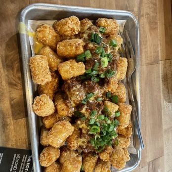 Dog Haus Biergarten - Chandler - CHILI CHEESE TOTS - New American Near Me - Chandler, Arizona