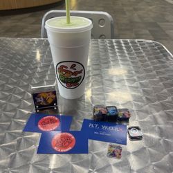 LA Fitness - Doctor Seuss smoothie at LA fitness cafe is the best.