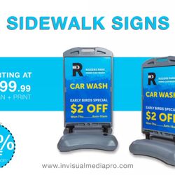 Impro Creative - We design and print sidewalk signs!