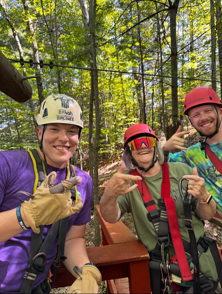 Social spots from Red River Gorge Zipline