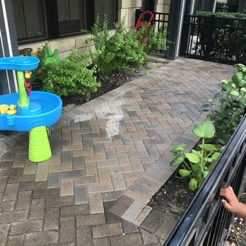 R.A.M. Landscape & Patio Design - after installation of pavers - Landscaping Near Me - Chicago, Illinois R.A.M. Landscape & Patio Design - after installation of pavers - Landscaping Near Me - Chicago, Illinois