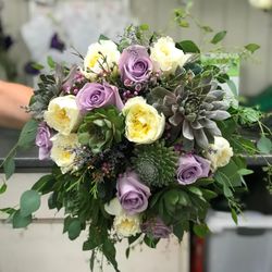 Growing Grounds - Wedding - Lovely Lavender Bouquet