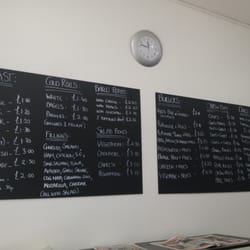 East Meets West - Menu, such good value.