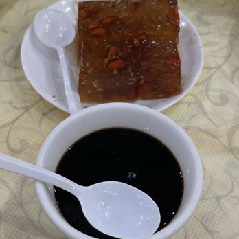 Cheung Hing - Milpitas - osmanthus jelly and grass jelly - Dim Sum Near Me - Milpitas, California
