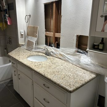Repipe On Time - Bathroom during the job - Plumbing Near Me - San Diego, California Repipe On Time - Bathroom during the job - Plumbing Near Me - San Diego, California