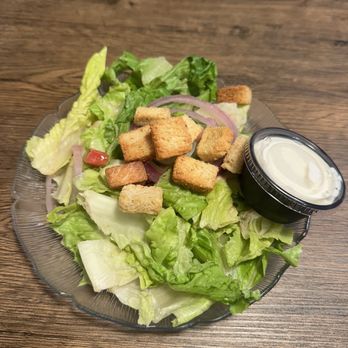 Team Ten - Side salad with ranch. - Burgers Near Me - Pearl, Mississippi Team Ten - Side salad with ranch. - Burgers Near Me - Pearl, Mississippi