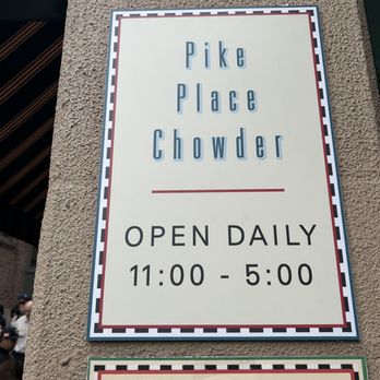 Pike Place Chowder - Open 11-5 daily - Seafood Near Me - Seattle, Washington Pike Place Chowder - Open 11-5 daily - Seafood Near Me - Seattle, Washington