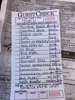 Menu photo 2 Rikenjaks Brewing Company Lake Charles, LA Menu photo 2 Rikenjaks Brewing Company Lake Charles, LA