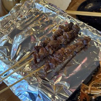 Friendship BBQ - Beef Skewers (marked red) - Chinese Near Me - Santa Clara, California Friendship BBQ - Beef Skewers (marked red) - Chinese Near Me - Santa Clara, California
