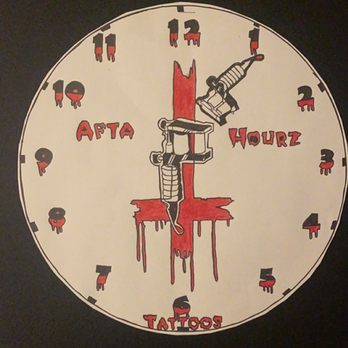 Afta Hourz Tattoos - Logo - Tattoo Near Me - Clayton, North Carolina