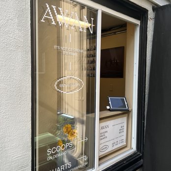 AWAN - Window - Ice Cream & Frozen Yogurt Near Me - West Hollywood, California