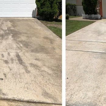 Devlin Power Washing - Deep rust stains in my driveway! - Gutter Services Near Me - Apopka, Florida Devlin Power Washing - Deep rust stains in my driveway! - Gutter Services Near Me - Apopka, Florida
