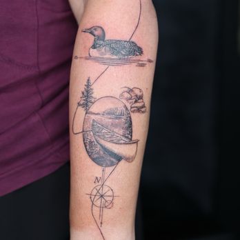 Ultrashade Tattoos - Fantastic memory piece by Taylor. - Tattoo Near Me - Columbus, Ohio