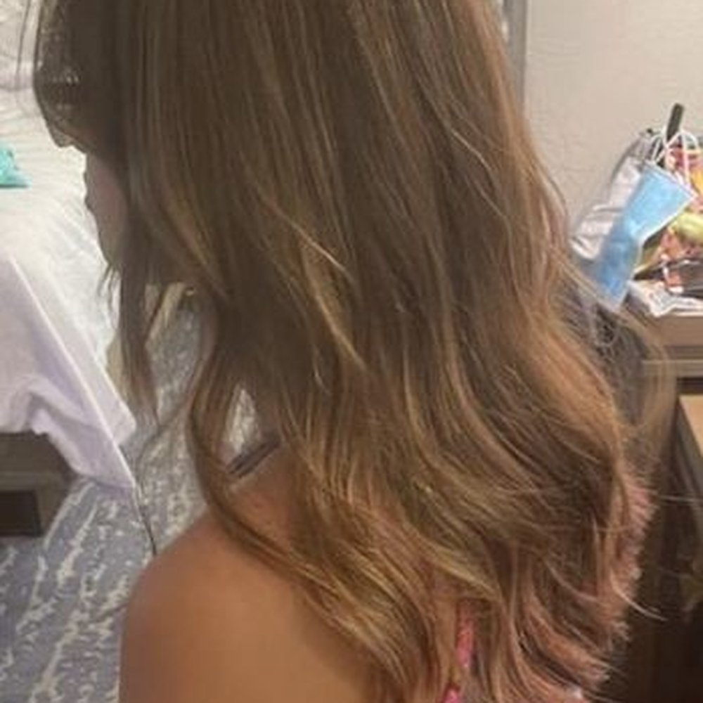 Shears n' Foils - Left side after (hotel lighting really bad) - Hair Stylists Near Me - Pleasanton, California