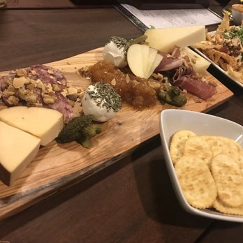 Hop DeVine - Charcuterie tray with multiple sweet and savory spreads. Perfect with the wine flight. - New American Near Me - Livermore, California Hop DeVine - Charcuterie tray with multiple sweet and savory spreads. Perfect with the wine flight. - New American Near Me - Livermore, California