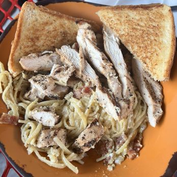 Native Brews Tap & Grill - Pasta carbonara - Breweries Near Me - Cherokee, North Carolina Native Brews Tap & Grill - Pasta carbonara - Breweries Near Me - Cherokee, North Carolina