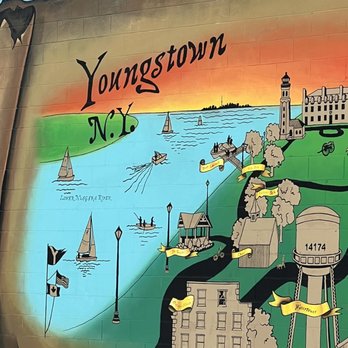 Youngstown NY Mural - Public Art Near Me - Youngstown, New York Youngstown NY Mural - Public Art Near Me - Youngstown, New York