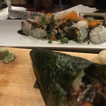 Oshima Sushi - Salmon Skin roll - Sushi Bars Near Me - Everett, Washington