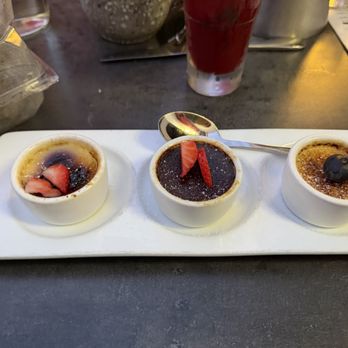 Sundried Tomato - Crème brûlée trio - Cafes Near Me - San Juan Capistrano, California Sundried Tomato - Crème brûlée trio - Cafes Near Me - San Juan Capistrano, California