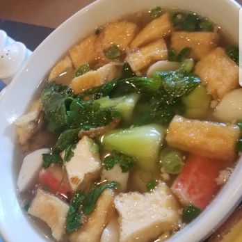 Huynh Restaurant - #90 large add tofu... chicken broth is legit - Vietnamese Near Me - Houston, Texas Huynh Restaurant - #90 large add tofu... chicken broth is legit - Vietnamese Near Me - Houston, Texas