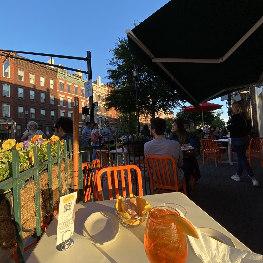 Margherita's - Aperol Spritz with a nice view - Pizza Near Me - Hoboken, New Jersey Margherita's - Aperol Spritz with a nice view - Pizza Near Me - Hoboken, New Jersey