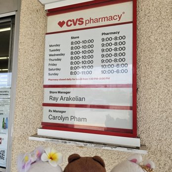 CVS Pharmacy - Hours of operation - Drugstores Near Me - Arcadia, California CVS Pharmacy - Hours of operation - Drugstores Near Me - Arcadia, California