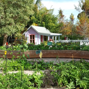 Naples Botanical Garden - Play house w/garden in kids area - Botanical Gardens Near Me - Naples, Florida