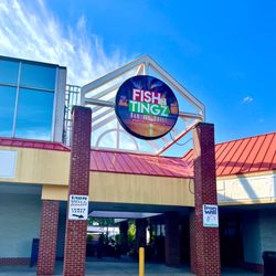 Fish N Tingz Bar & Grill - Outside it's in the Manchester parkade mall