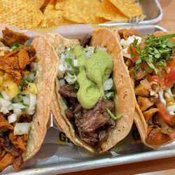 Gringo & Blondie Taqueria - Al Pastor and Steak Tacos